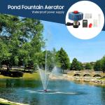 1 HP Stainless Steel Pond Fountain Aerator