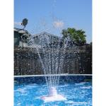 Grecian Triple Tier Floating Pool Fountain - White