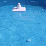 Grecian Triple Tier Floating Pool Fountain - White