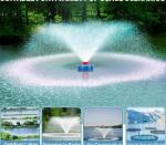 Oxygenation Pump and Floating Aerator Fountain
