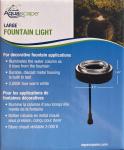 AQUASCAPE #84079 LARGE LED FOUNTAIN LIGHT - NEW FOR 2026!