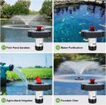 Pond Fountain Aerator 750W -Pond Fountain -1HP 15000 GPH Floating Aerator Pump-1