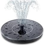 Solar Powered Floating Bird Bath Fountain Water Pumps for Garden/Patio/Pond/Pool
