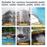 2 Pack Water Float Valve 1/2 inch, 1/2" Brass Float Ball Valve with Adjustable Arm, Automatic Fill and Control Water Level for Fountains Pool Aquariums Water Trough Water Tank Ponds (B-1/2 Inch)