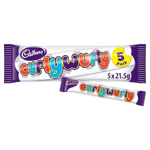 Cadbury Curly Wurly Bar - 5 Pack, 1oz
