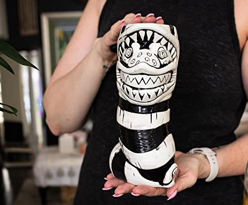 Beetlejuice Sandworm Ceramic Tiki Mug