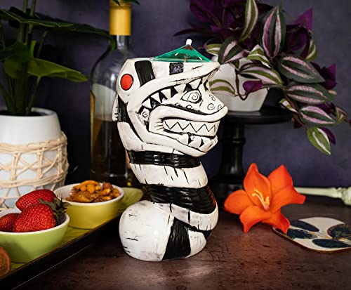 Beetlejuice Sandworm Ceramic Tiki Mug