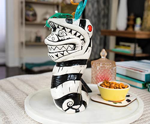 Beetlejuice Sandworm Ceramic Tiki Mug