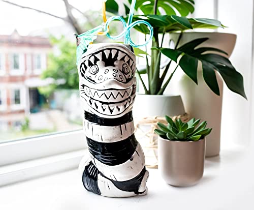 Beetlejuice Sandworm Ceramic Tiki Mug