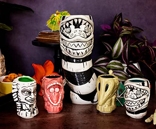 Beetlejuice Sandworm Ceramic Tiki Mug