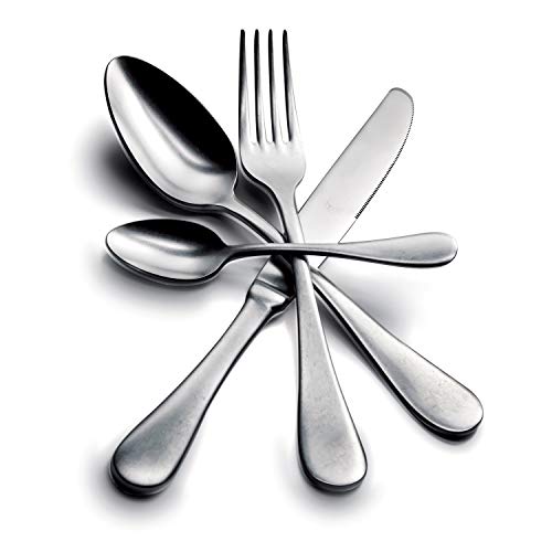 Vintage Pewter Flatware Set - 75 Pieces