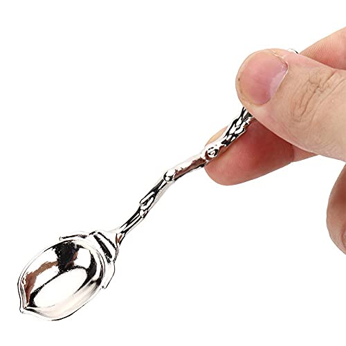 Vintage Zinc Alloy Teaspoon Set for Home and Cafe