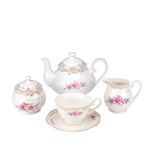 57-pc Luxury Bone China Dinnerware Set