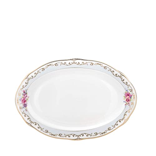 57-pc Luxury Bone China Dinnerware Set