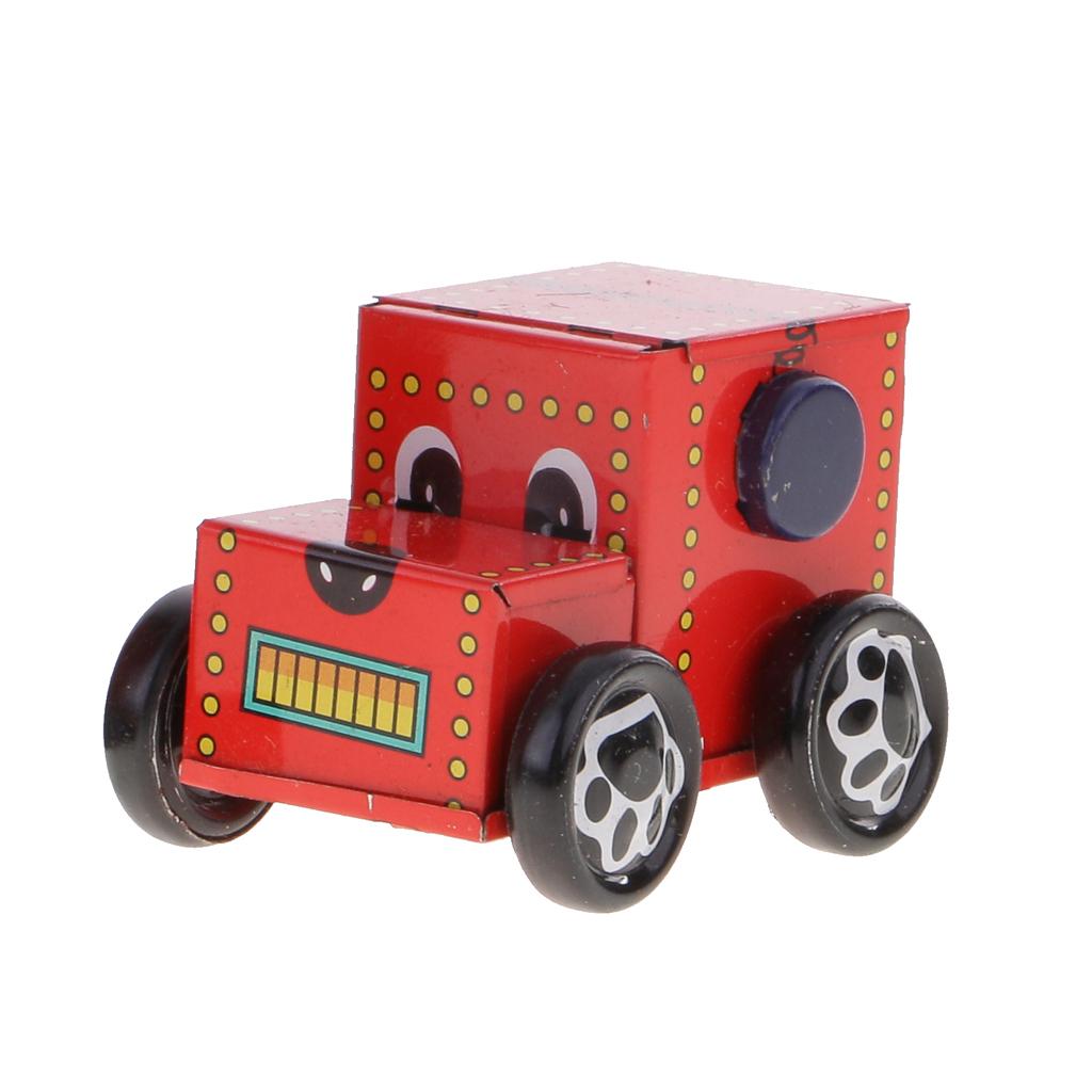 Retro Walking Search & Robot Clockwork Mechanical Tin Toys