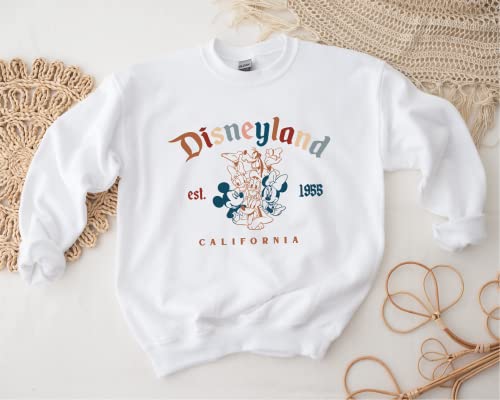 Disneyland Est. 1955 Sweatshirt with Mickey & Friends