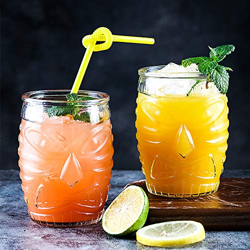 Hawaiian Style Bar Glasses - 6 Pack