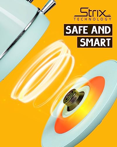 Mint Green Electric Tea Kettle with Thermometer