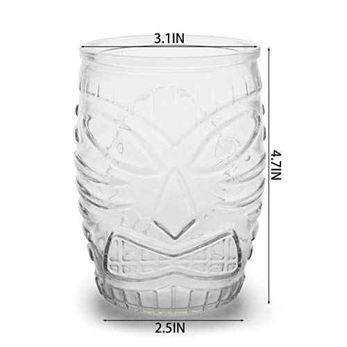 Hawaiian Style Bar Glasses - 6 Pack