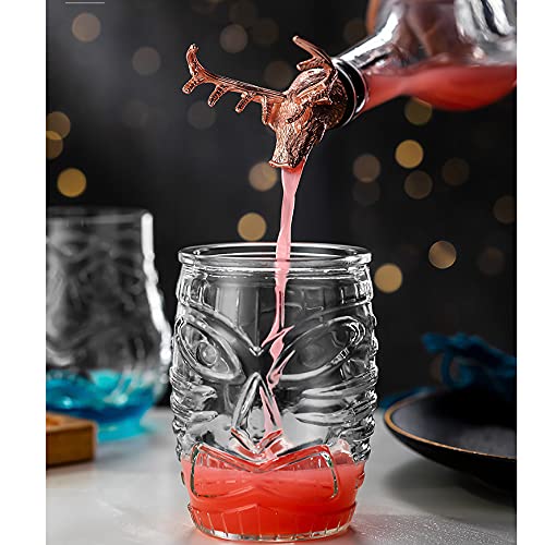 Hawaiian Style Bar Glasses - 6 Pack