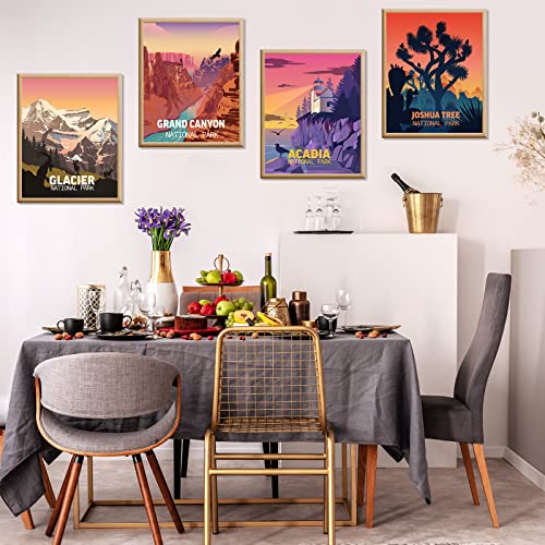 National Park Poster Set: 9 Pieces
