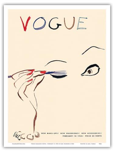 Vintage Fashion Magazine Art Print by Carl Erickson
