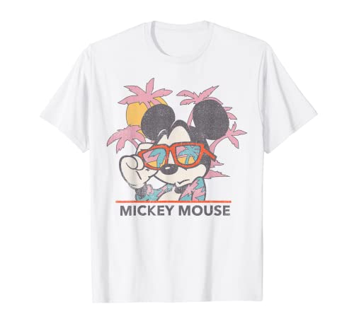 Mickey Mouse Tropical Portrait T-Shirt