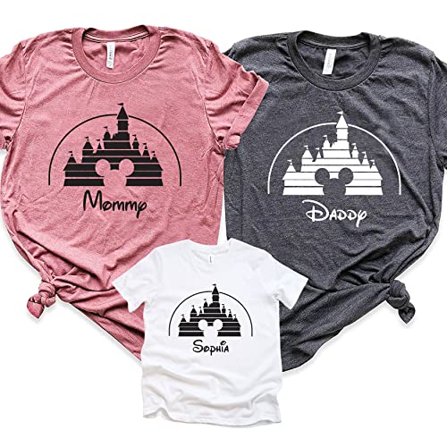 Retro Disney Family Shirt Collection