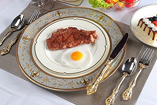 Michelangelo Golden Flatware Set for 8