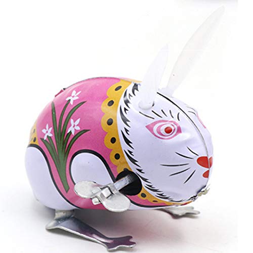 Retro Spring Wind-Up Animal Toy Set