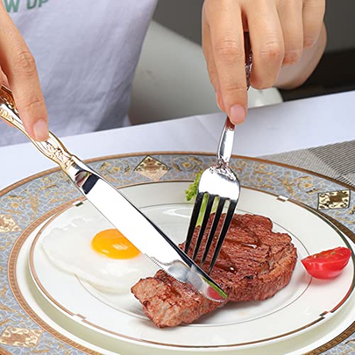 Michelangelo Golden Flatware Set for 8