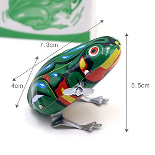 Retro Spring Wind-Up Animal Toy Set