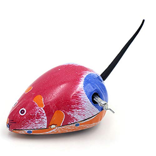 Retro Spring Wind-Up Animal Toy Set