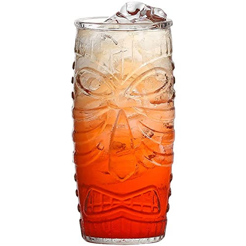6 Pack Tiki Glasses for Exotic Cocktails