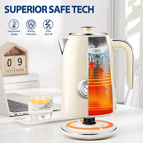Retro Style Electric Tea Kettle