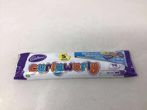 Cadbury Curly Wurly Bar - 5 Pack, 1oz