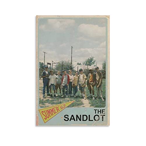 Sandlot Movie Poster for Retro Room Decor