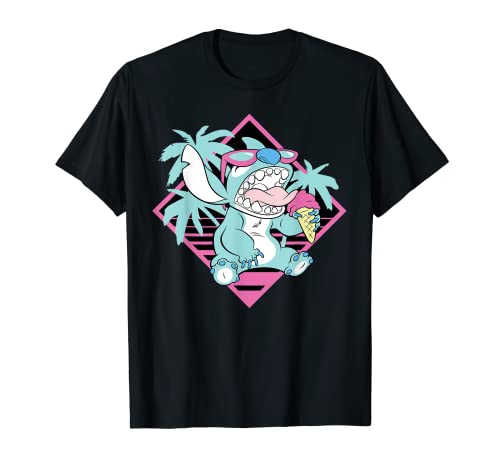 Lilo & Stitch 90s Beach T-Shirt