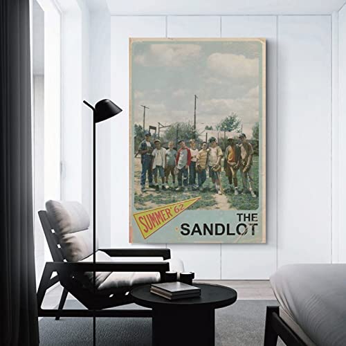 Sandlot Movie Poster for Retro Room Decor