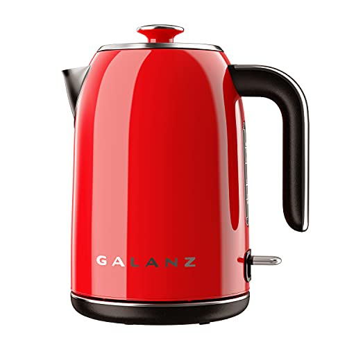 Retro Red Electric Kettle – 1.7L