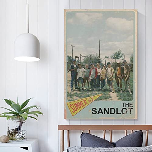 Sandlot Movie Poster for Retro Room Decor