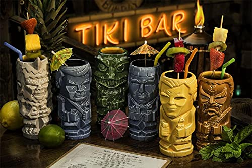 Star Trek Captain Kirk Ceramic Tiki Mug