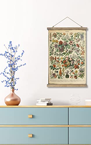 Retro Botanical Art Print for Wall Decor