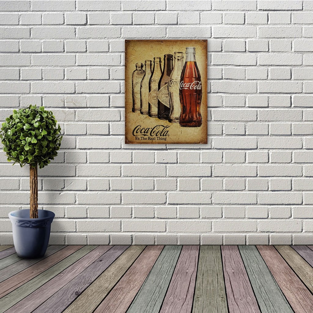 Coke The Real Thing Retro Tin Sign Bundle