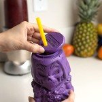 Skeletor Tiki Tumbler - Retro 80s Drinkware