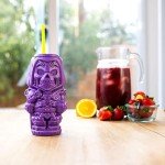 Skeletor Tiki Tumbler - Retro 80s Drinkware
