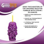 Skeletor Tiki Tumbler - Retro 80s Drinkware