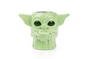 Mandalorian Baby Yoda Tiki Ceramic Mug 16oz