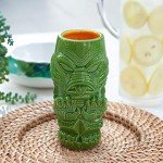 Gill-Man Retro Ceramic Mug - 18 oz Lime Green