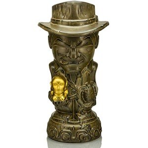 Indiana Jones Ceramic Mug with Golden Idol